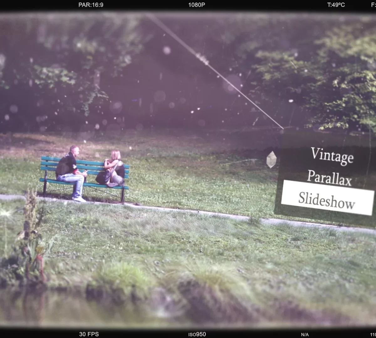 Vintage Parallax Slides After Effects Template