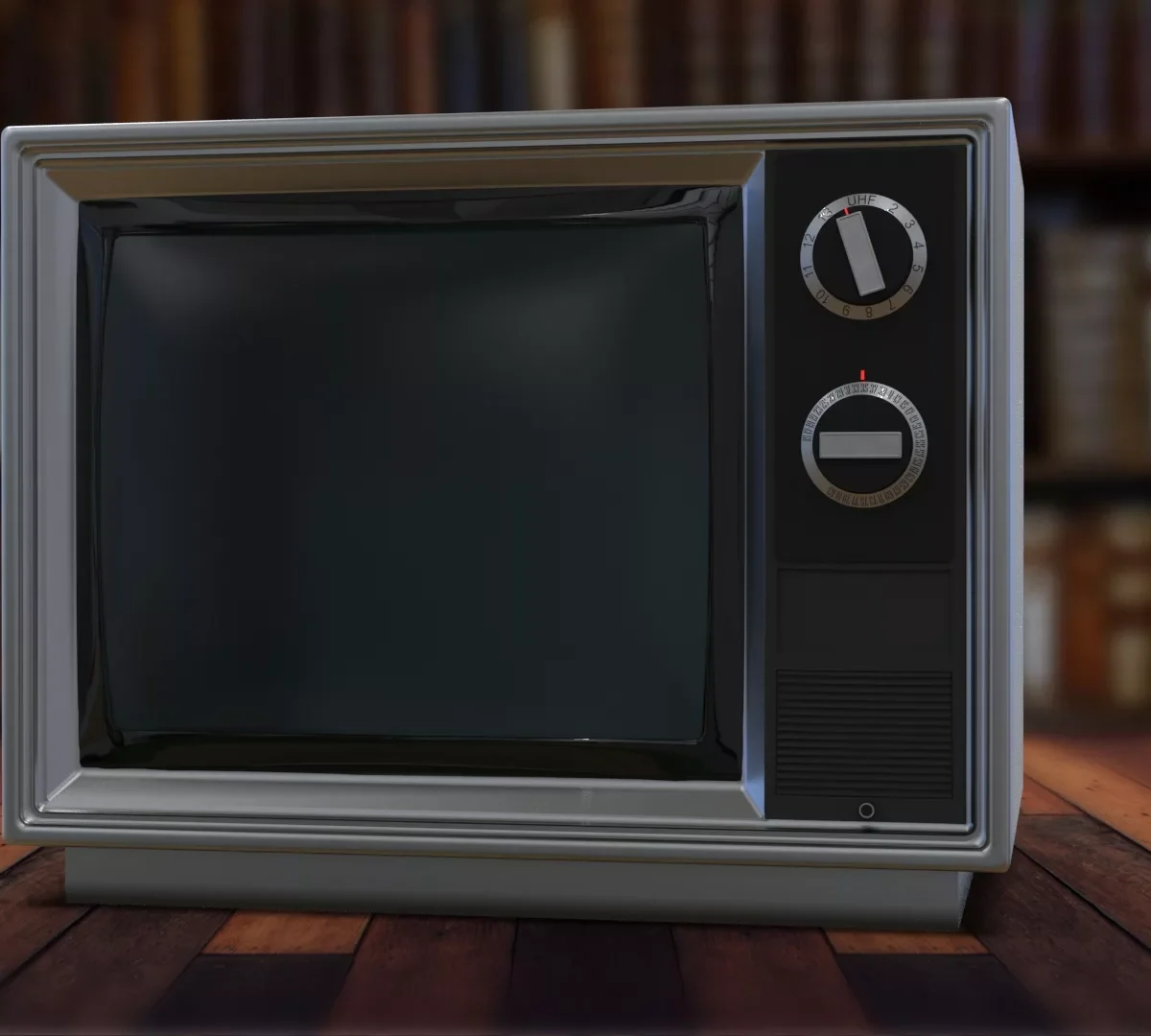 Vintage TV 3D Model