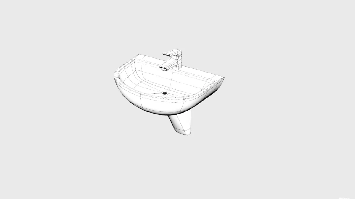 Sink 3D Model | Content Browser