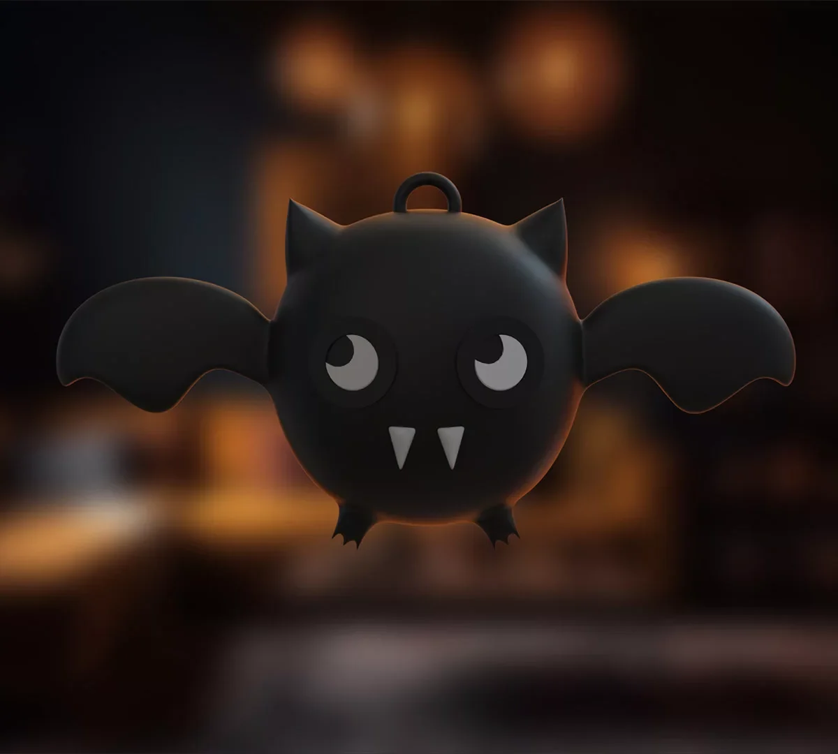 Tiny Bat Figure 3D Print Model STL File