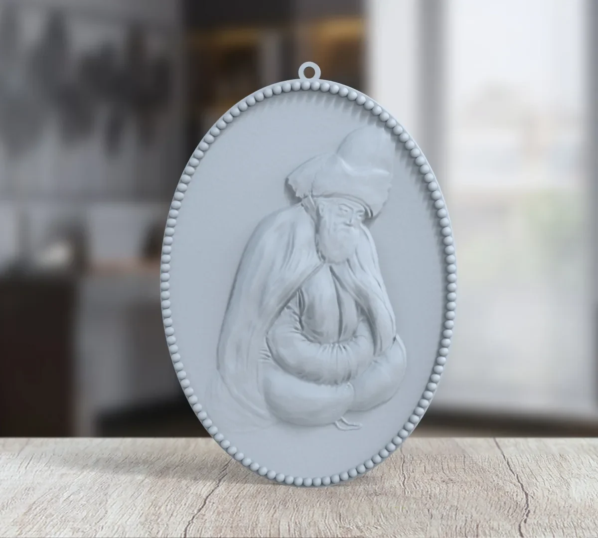 Rumi Ornament 3D Print Model STL File
