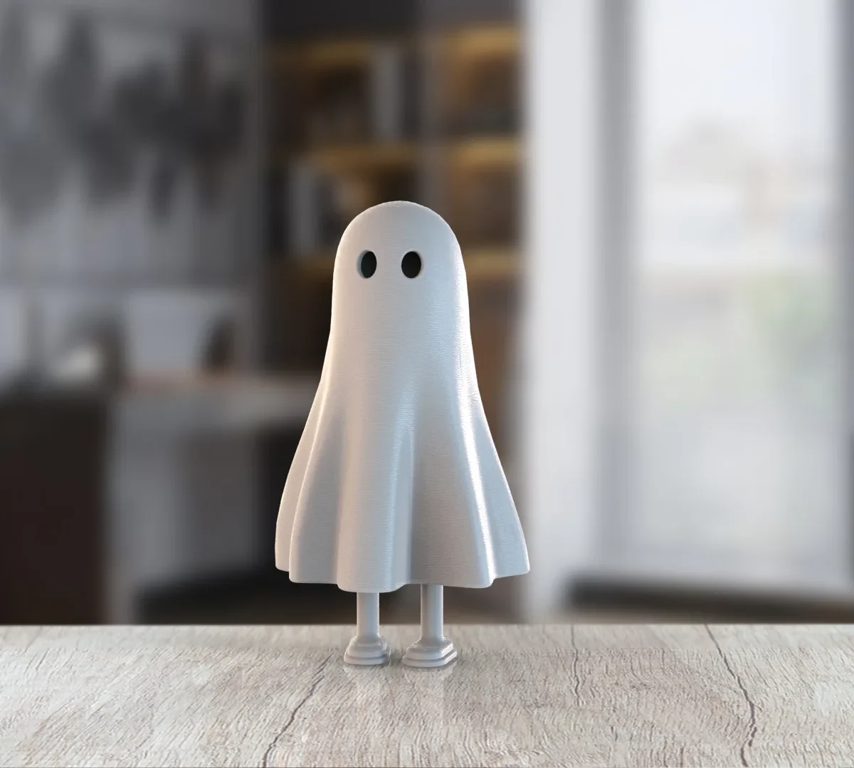Ghost Kid Figure 3D Print Model STL File