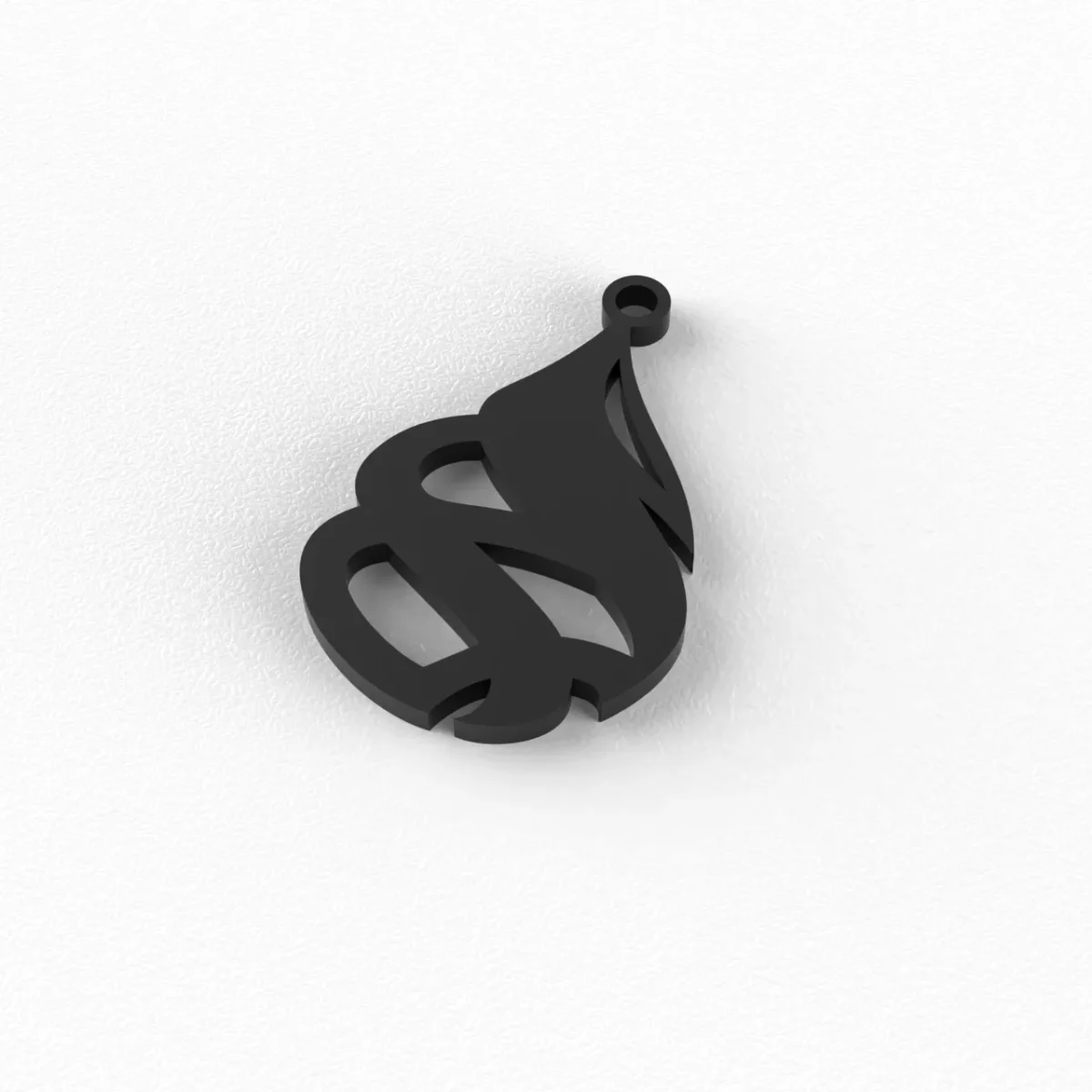 Serene Symphony Drop Ear Ring 3D Print STL Files