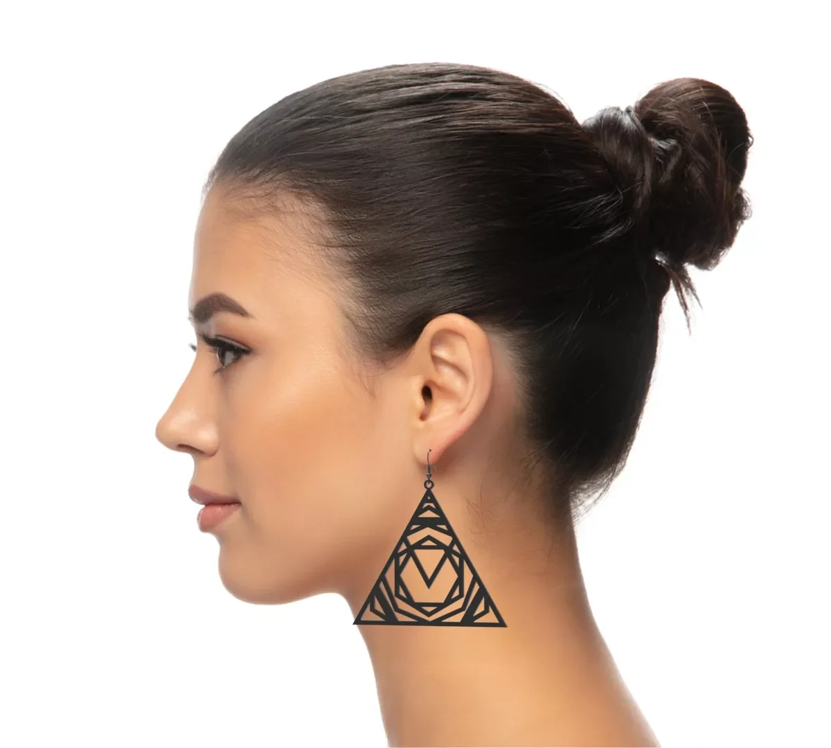 Abstract Tris Ear Ring 3D Print STL Files