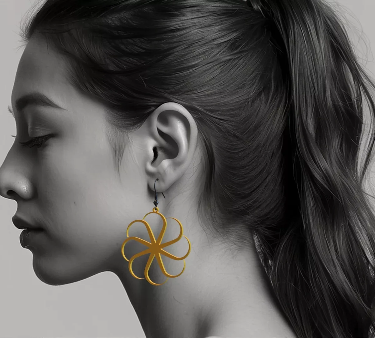 Ephemera Ear Ring 3D Print STL Files